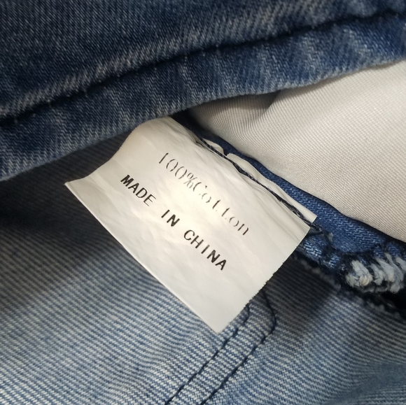 LF Carmar Denim Overall Dress - Picture 6 of 8